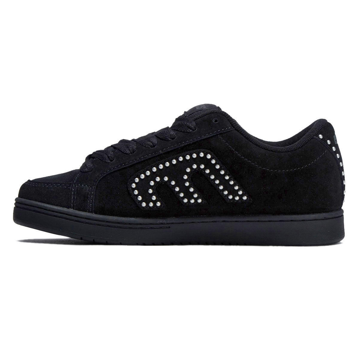Etnies Kingpin Shoes - Black/Black/Silver image 2