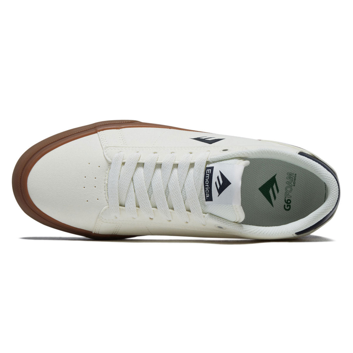 Emerica Moca Shoes - White/Gum image 3