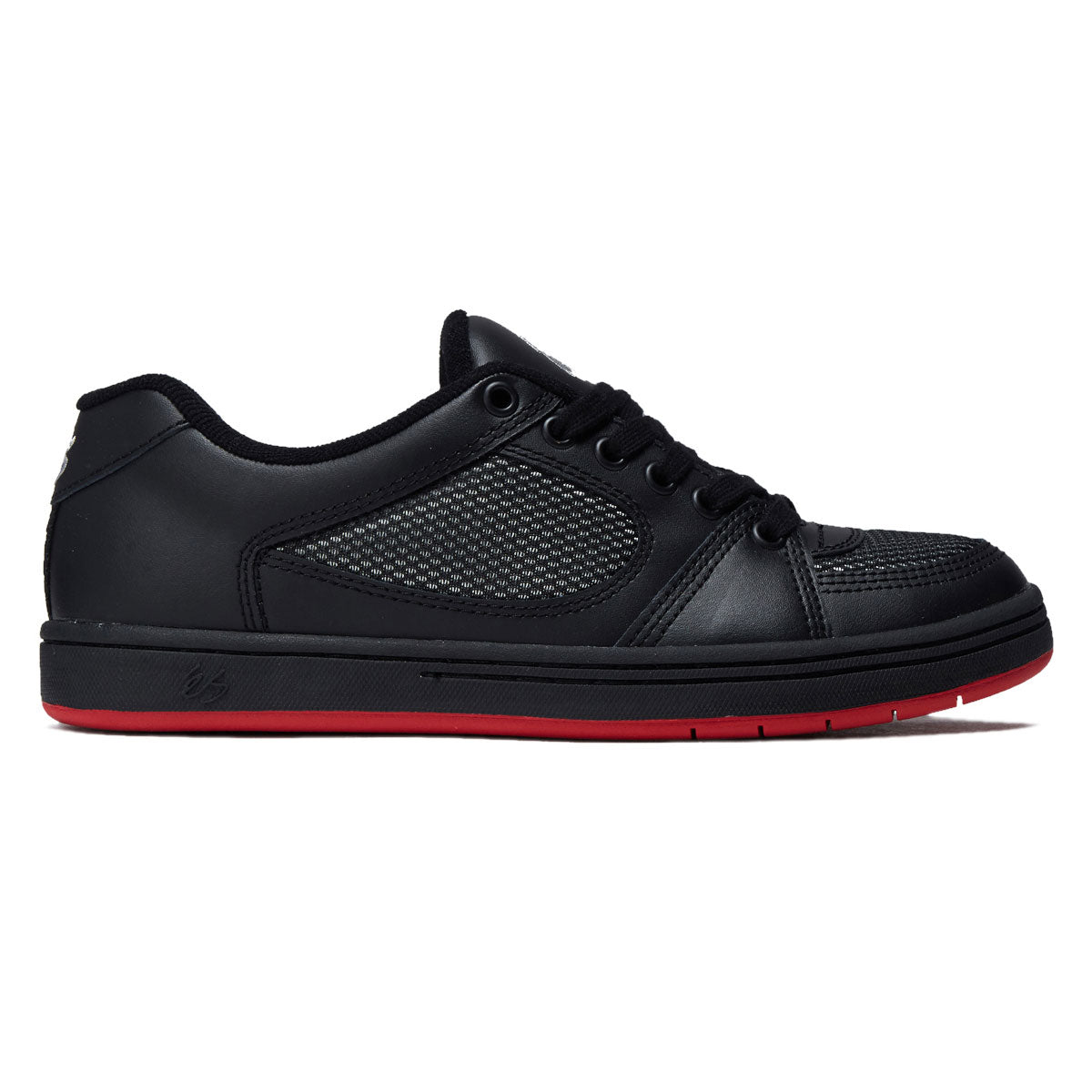 eS Accel Shoes - Black/Black/Red image 1