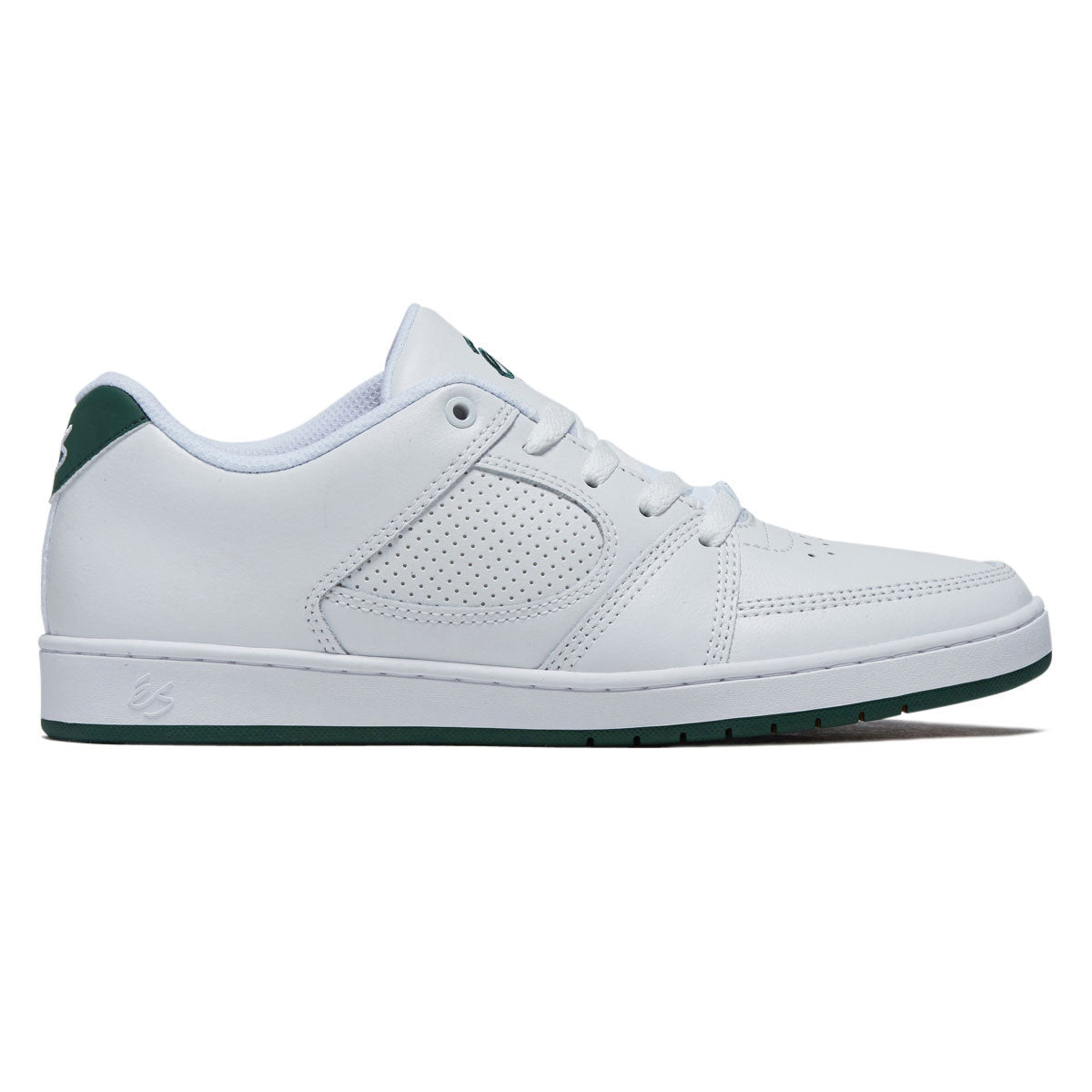 eS Accel Slim Shoes - White/Dark Green image 1