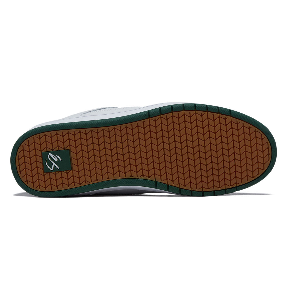 eS Accel Slim Shoes - White/Dark Green image 4