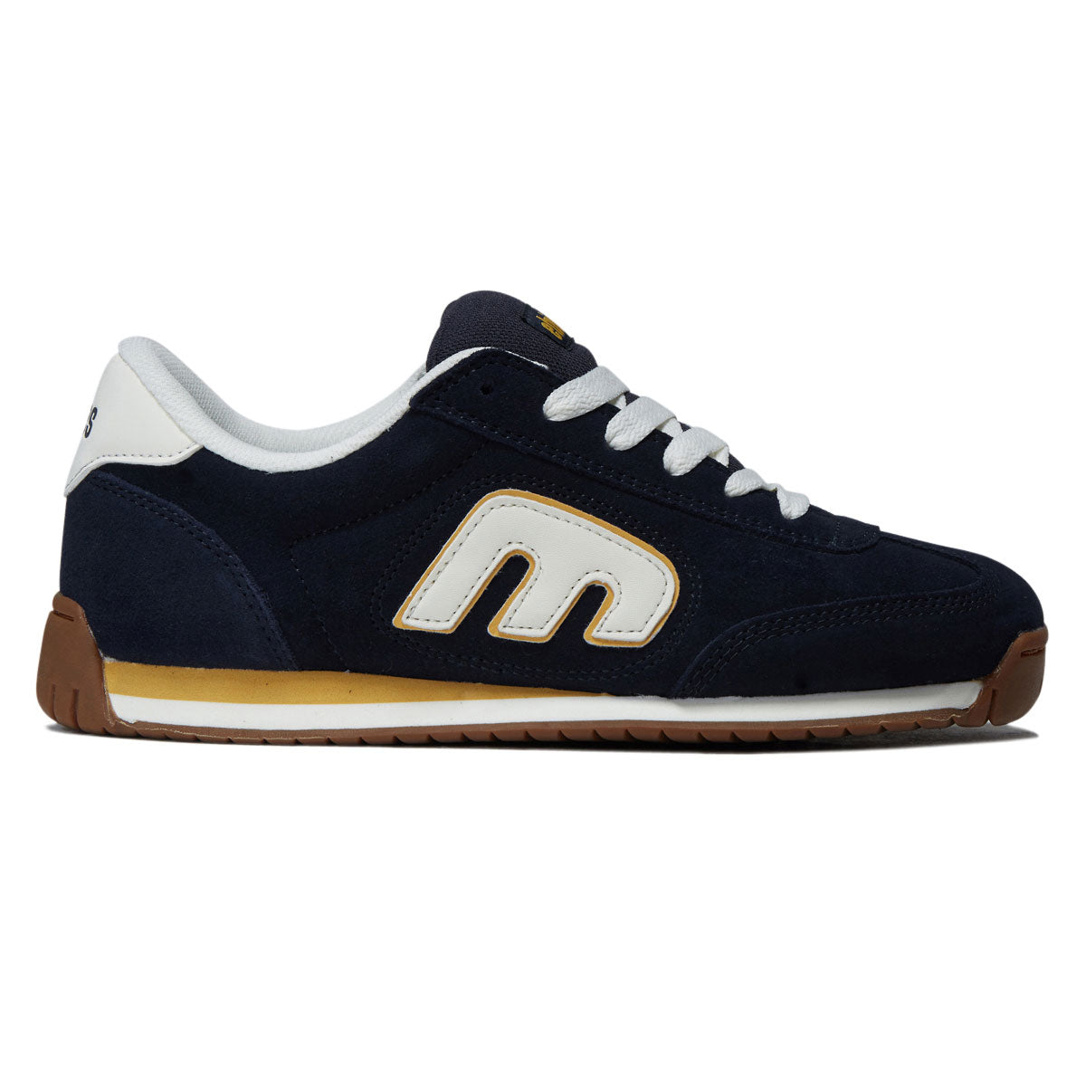 Etnies Lo-Cut 2K Shoes - Navy/Yellow image 1