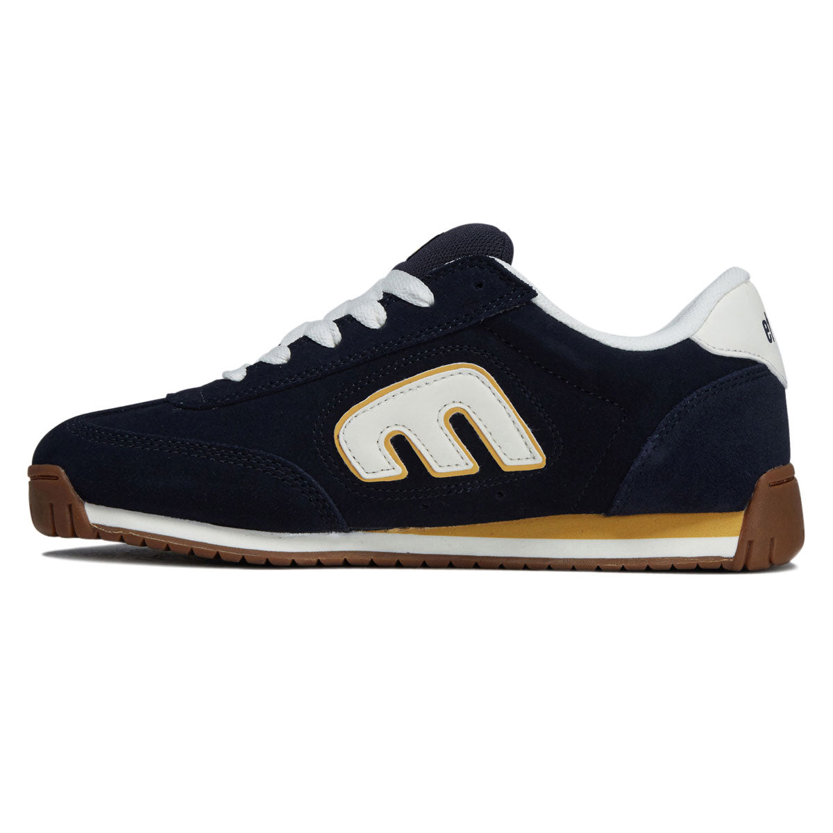 Etnies Lo-Cut 2K Shoes - Navy/Yellow image 2