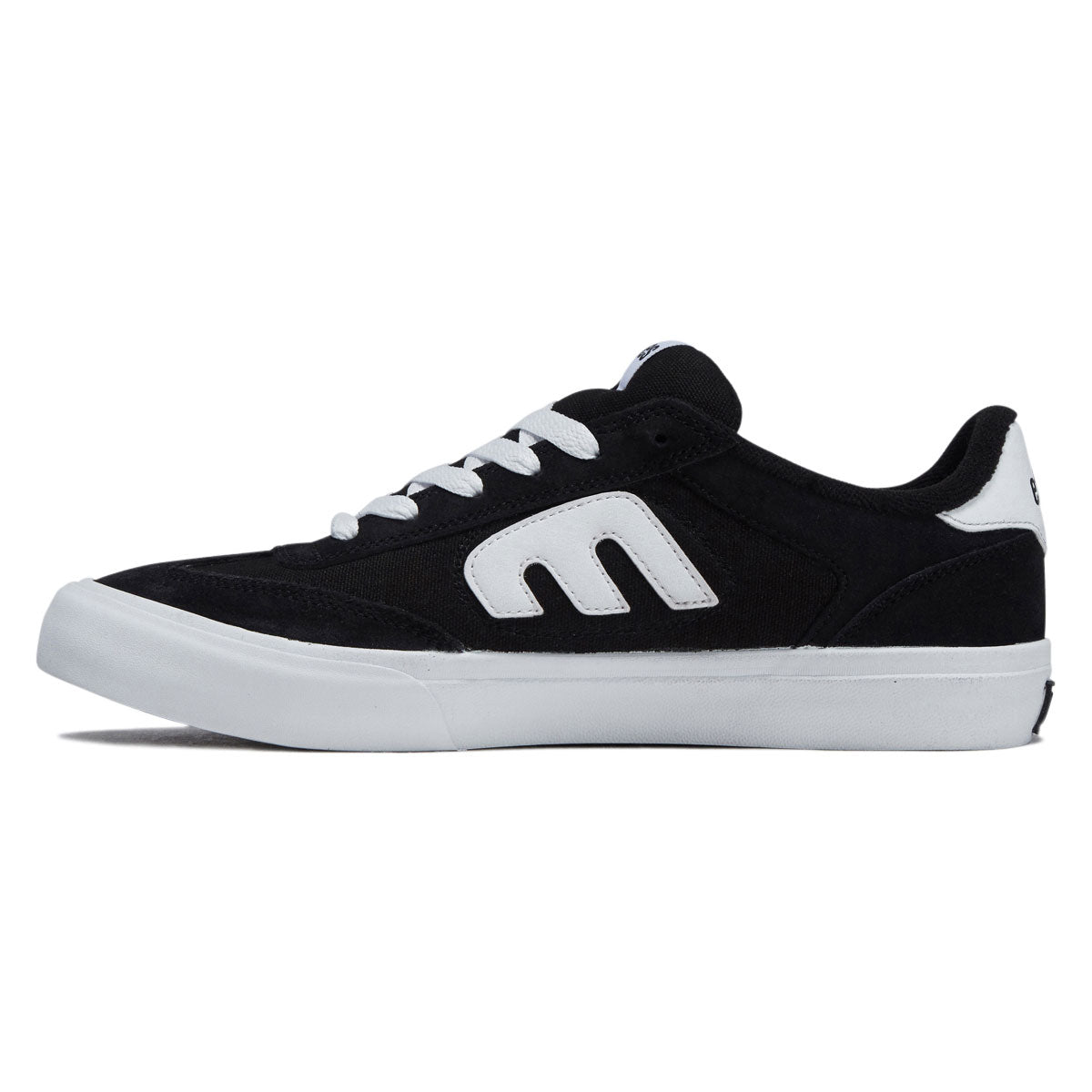 Etnies Lo-Cut Vulc Shoes - Black/White image 2