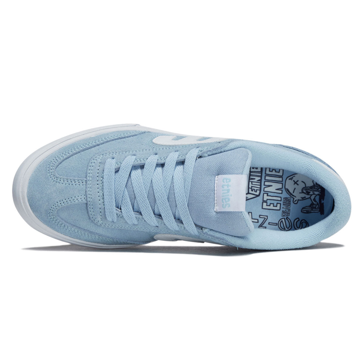 Etnies x Fos Lo-Cut Vulc Shoes - Light Blue image 3