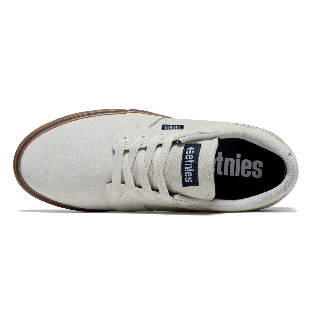 Etnies Barge Ls Shoes - White/Navy image 3