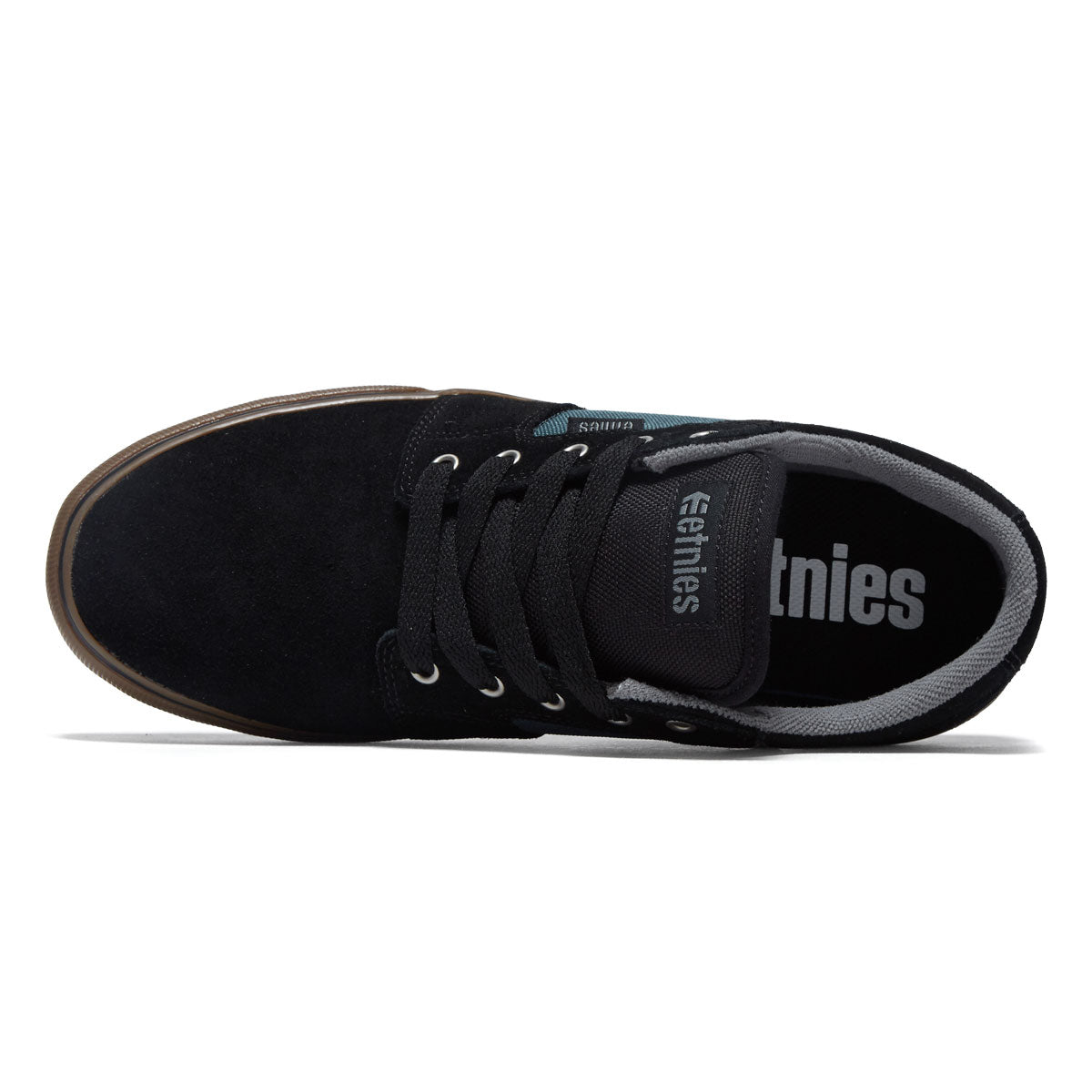 Etnies Barge Ls Shoes - Black/Teal image 3