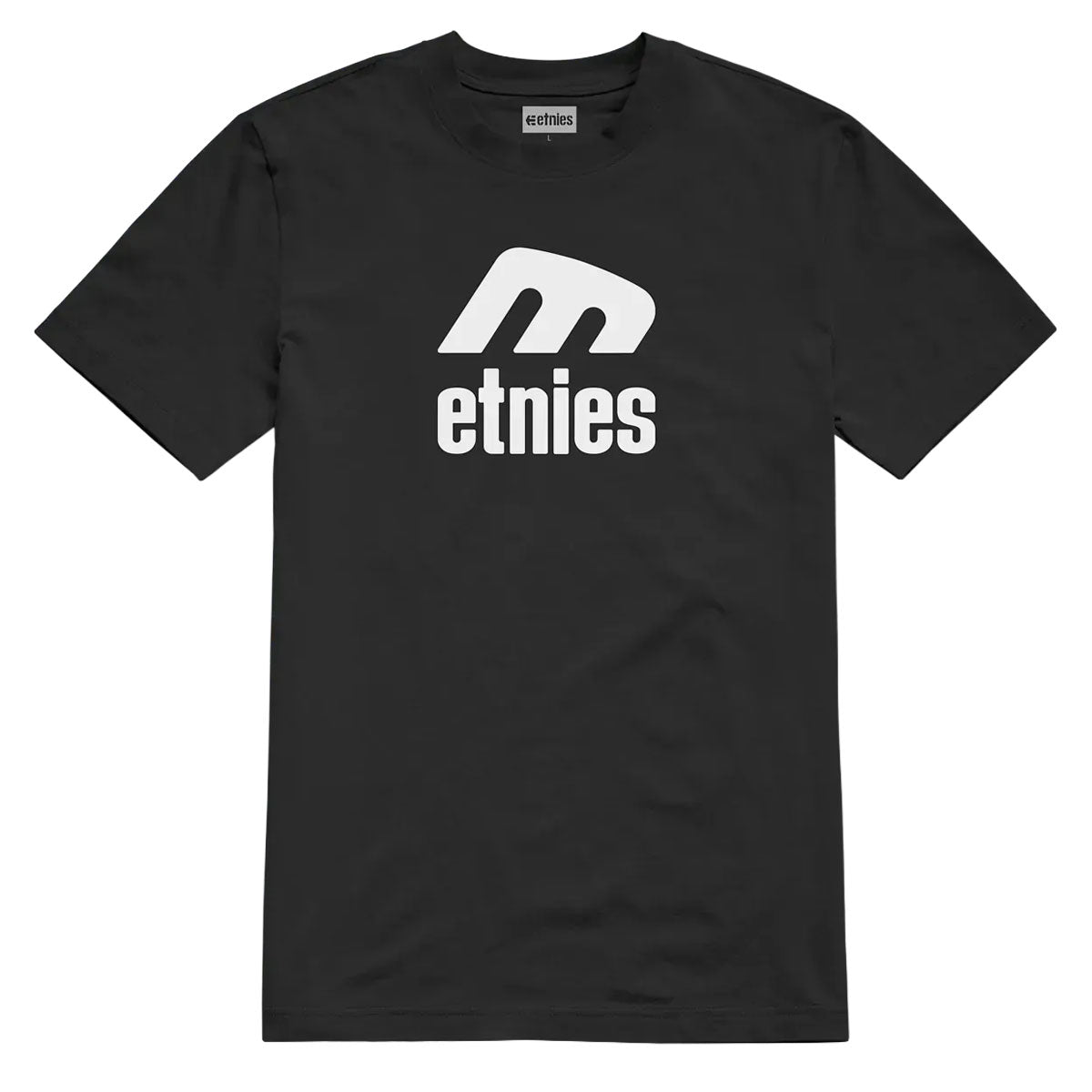 Etnies Icon E T-Shirt - Black/White image 1