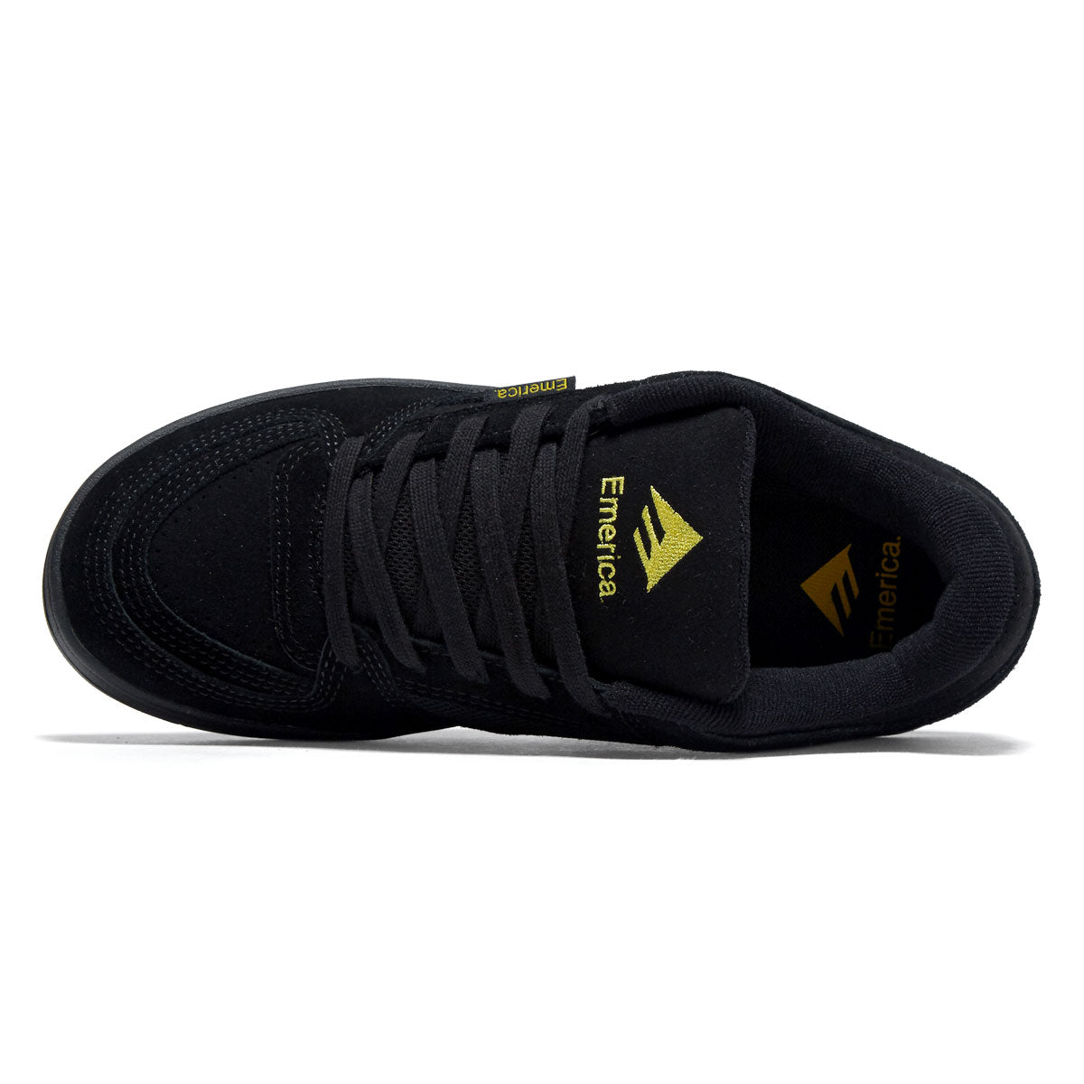 Emerica Mute Shoes - Black/Yellow/Black image 3