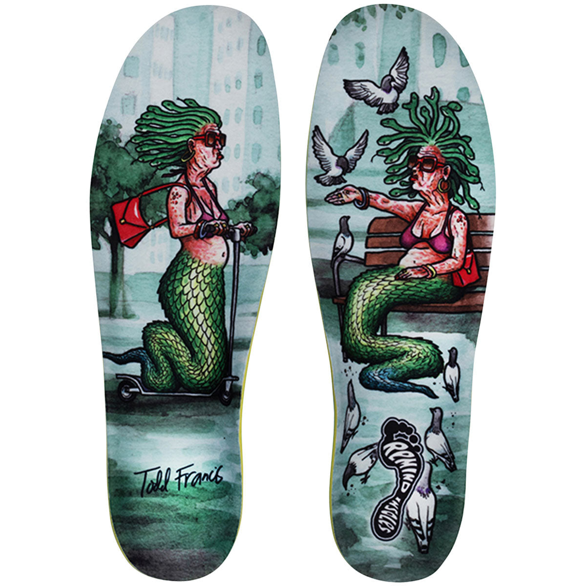 Remind Cush Impact Todd Francis Medusa 5.5MM Mid-High Arch Shoe Insole image 1