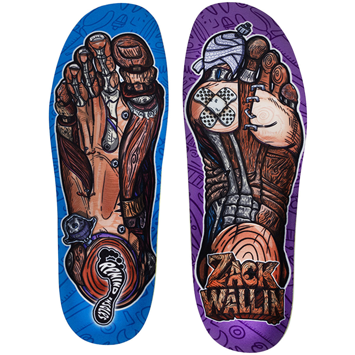 Remind Destin Impact Zack Wallin Gnar Foot 5.5MM Low-All Arch Shoe Insole image 1