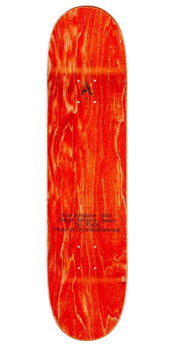 April Yuto Horigome 2021 Skateboard Deck - 8.00