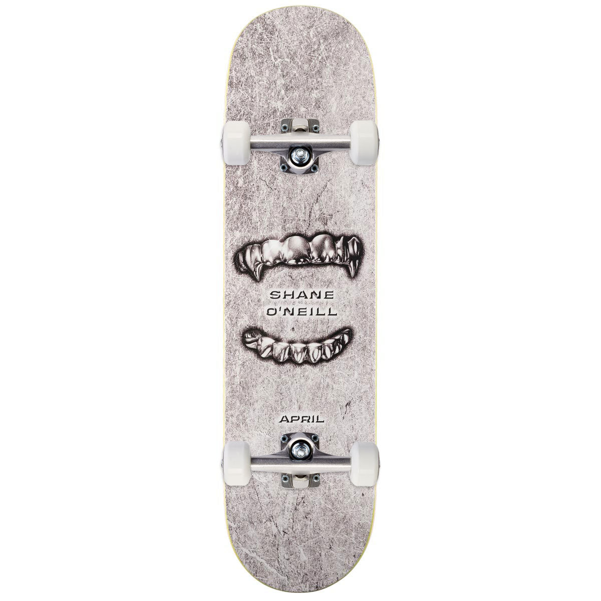 April Shane O'neill Grills Skateboard Complete - 8.125