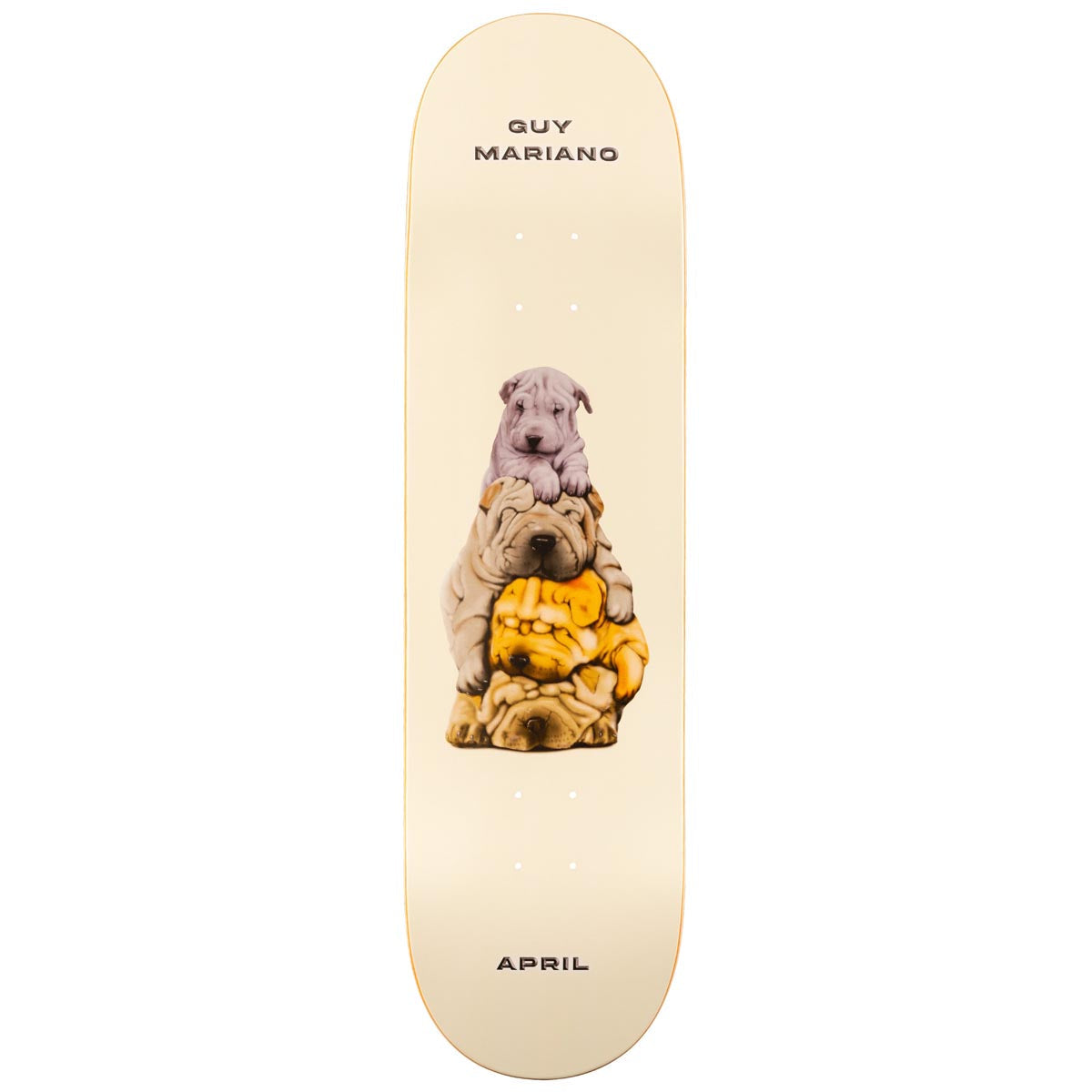 April Guy Mariano The Dogs Skateboard Deck - 8.50