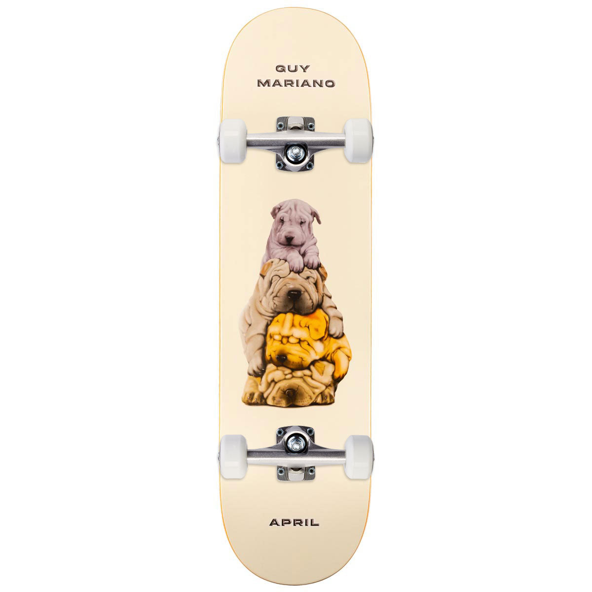 April Guy Mariano The Dogs Skateboard Complete - 8.50