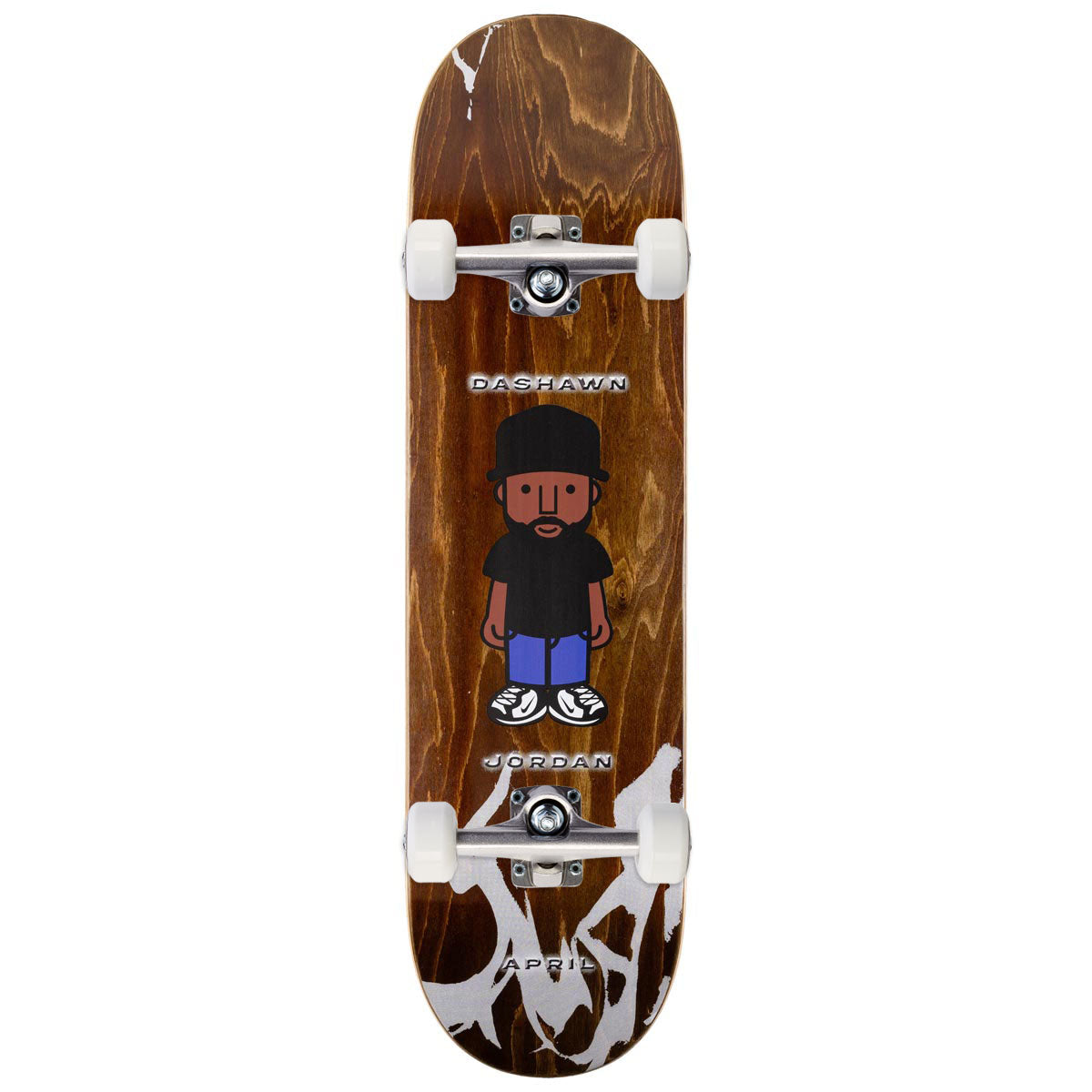 April Dashawn Jordan Character Skateboard Complete - 8.38