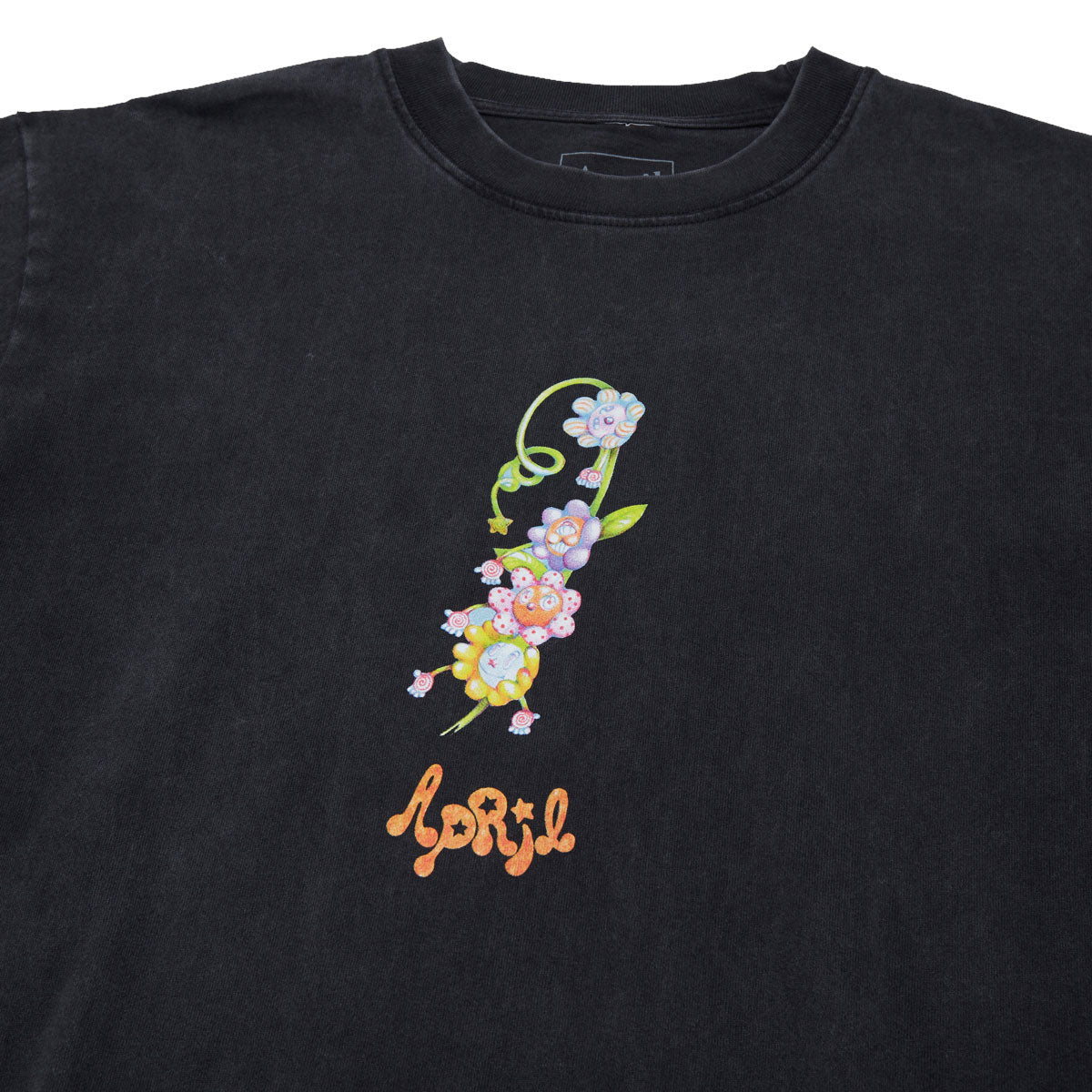 April Rayssa By Ema Gaspar T-Shirt - Vintage Black image 2