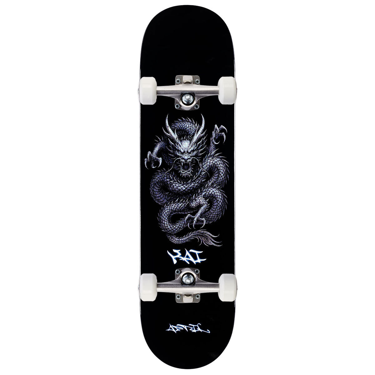 April Skateboards Kai Kishi Fantasy Skateboard Complete - Black Dip - 8.00