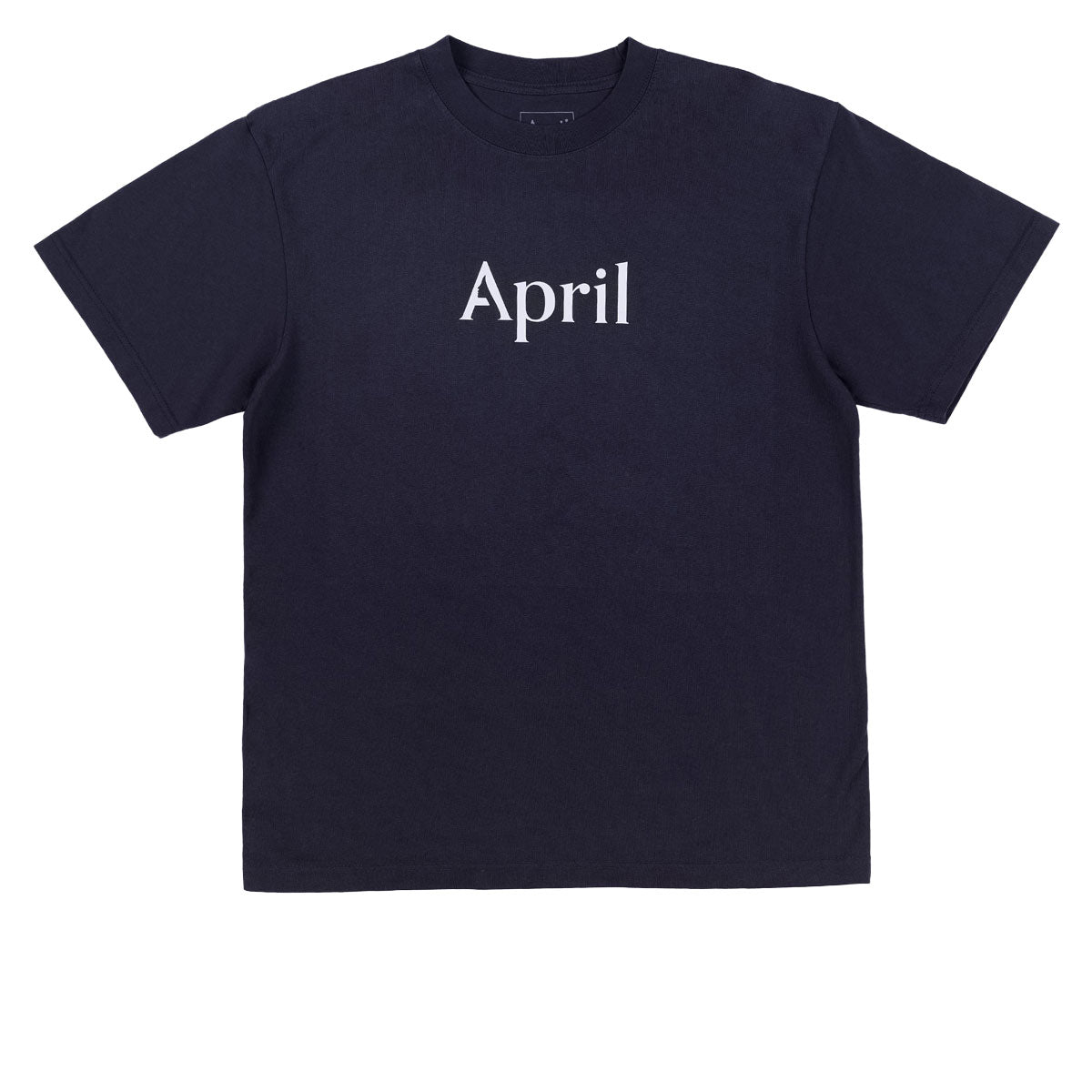 April OG Logo T-Shirt - Navy image 1