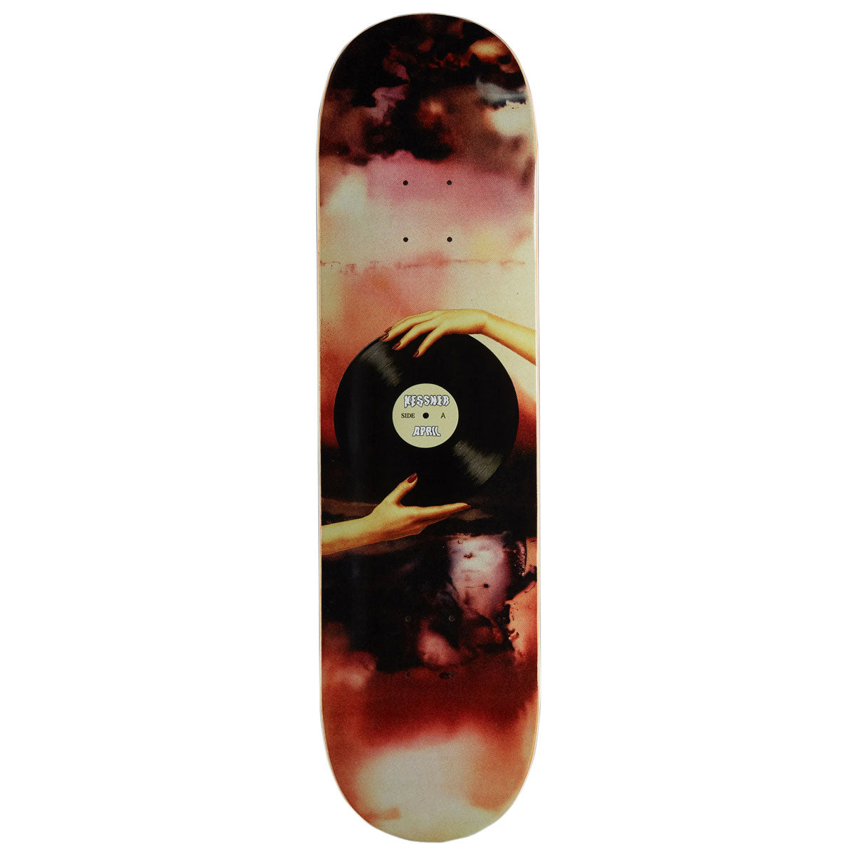 April Ronnie Kessner Record Skateboard Deck - 8.25