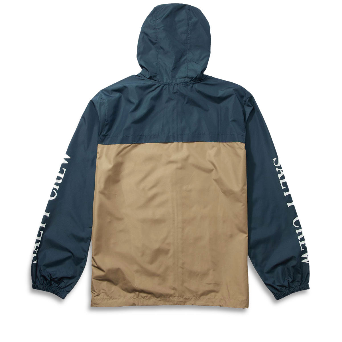 Salty Crew Surface Windbreaker Jacket - Navy/Straw image 2