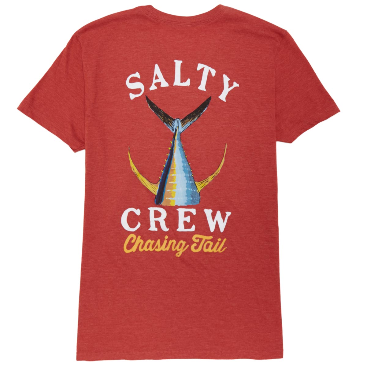 Salty Crew Tailed Classic T-Shirt - Salmon Heather image 1