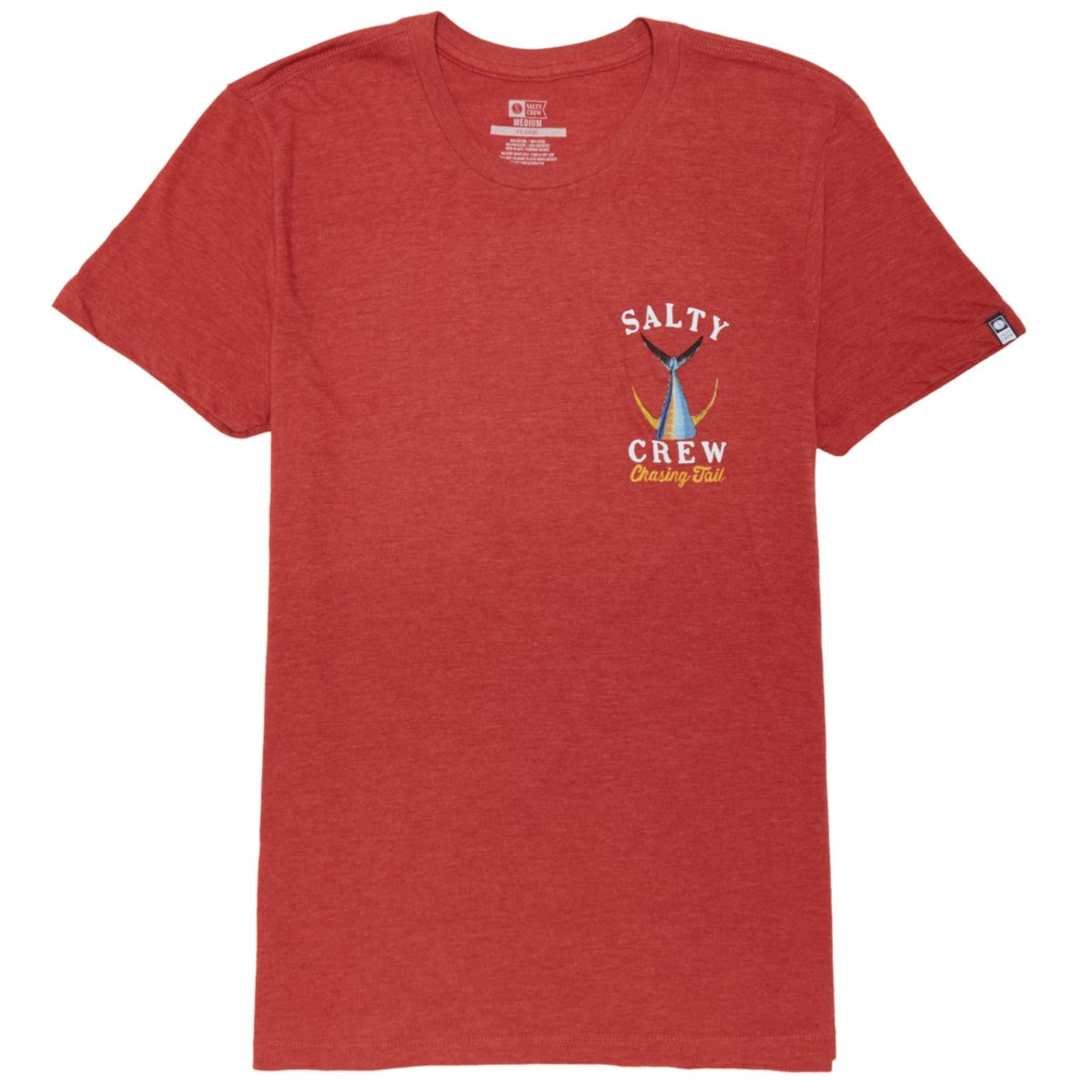 Salty Crew Tailed Classic T-Shirt - Salmon Heather image 4