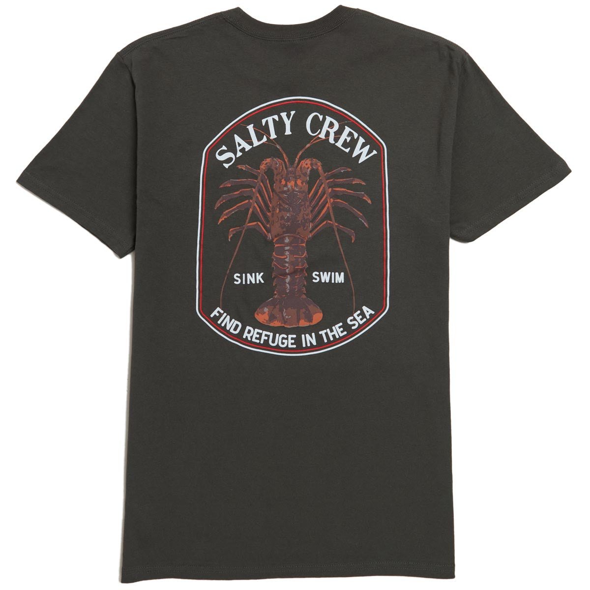 Salty Crew Spiny Classic T-Shirt - Charcoal image 1