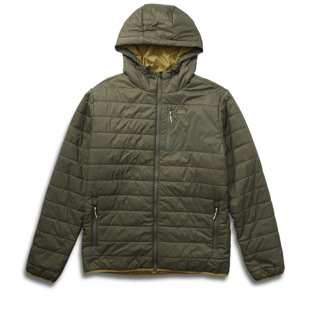 Salty Crew Barrier 2.0 Puff Jacket - Olive image 1