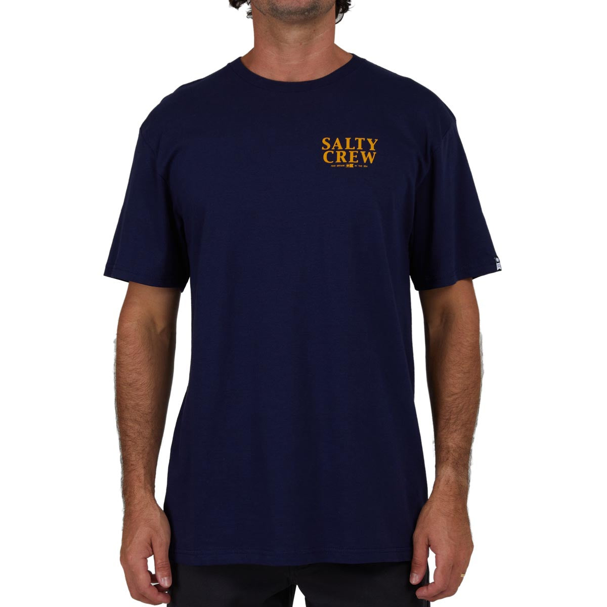 Salty Crew Yellowfin Classic T-Shirt - Navy image 3