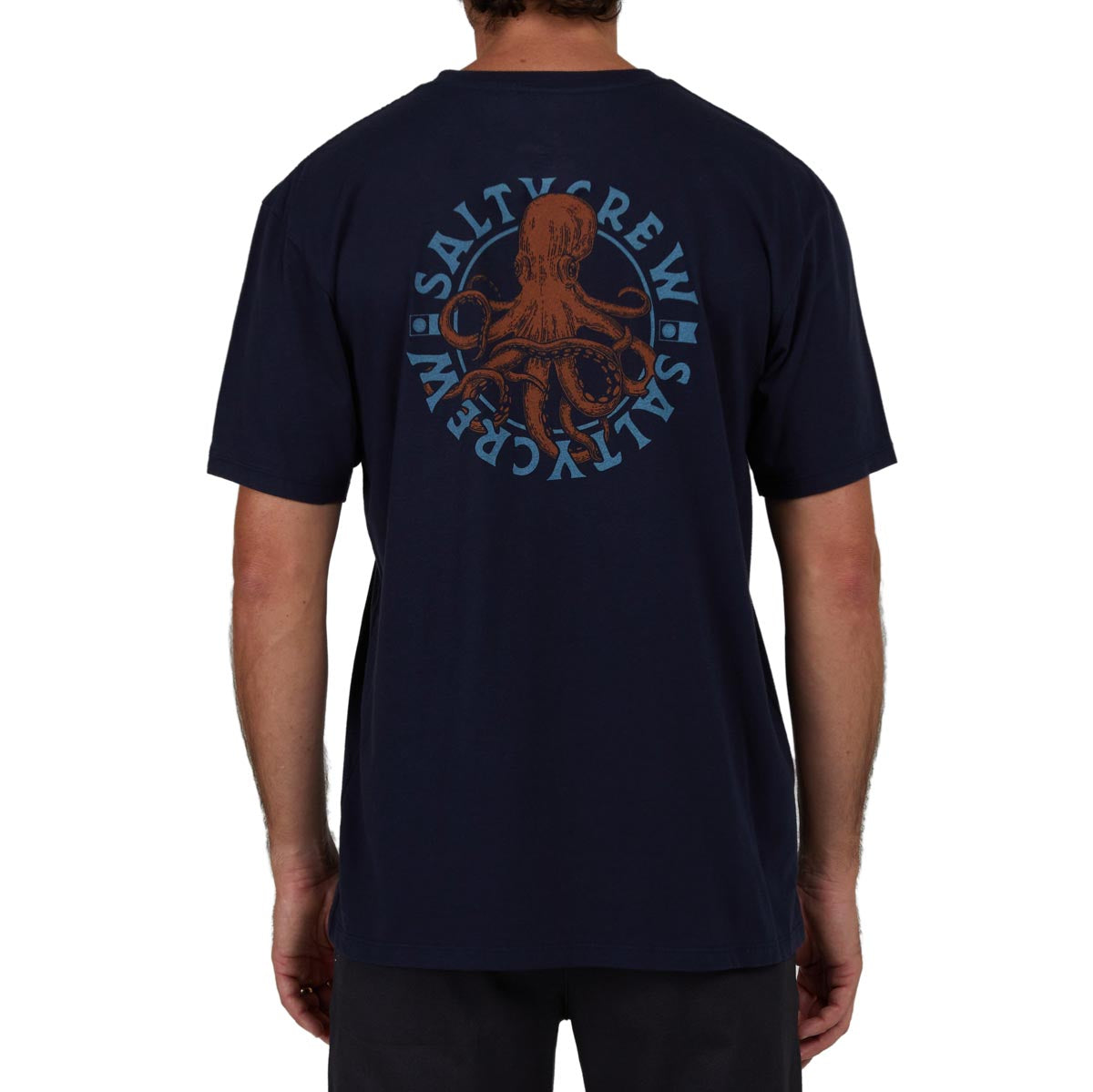 Salty Crew Tentacles Premium T-Shirt - Navy image 2