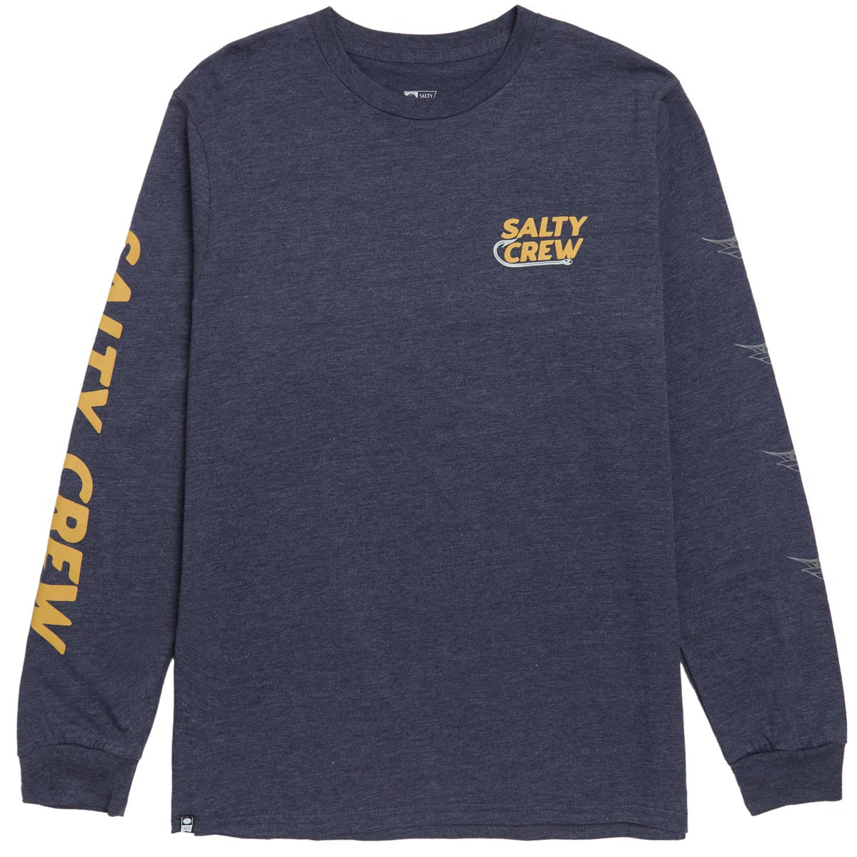 Salty Crew Hook Up Long Sleeve T-Shirt - Navy Heather image 1