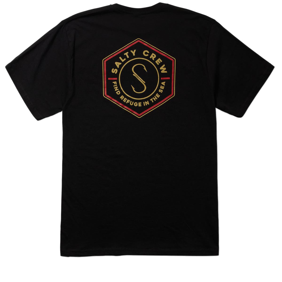 Salty Crew Hexed T-Shirt - Black image 1