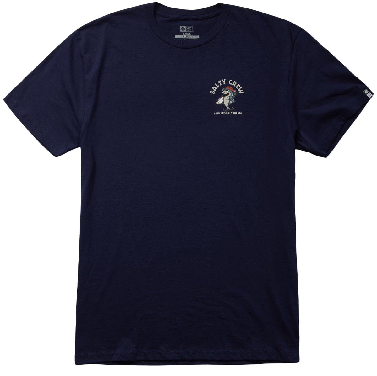 Salty Crew Free Surf T-Shirt - Navy image 2