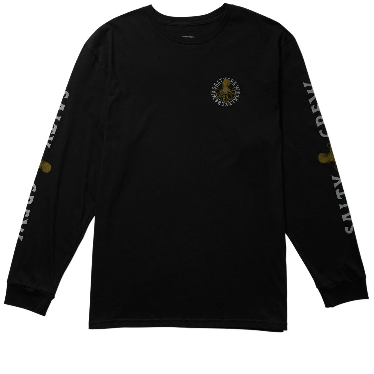 Salty Crew Tentacles Long Sleeve T-Shirt - Black image 1