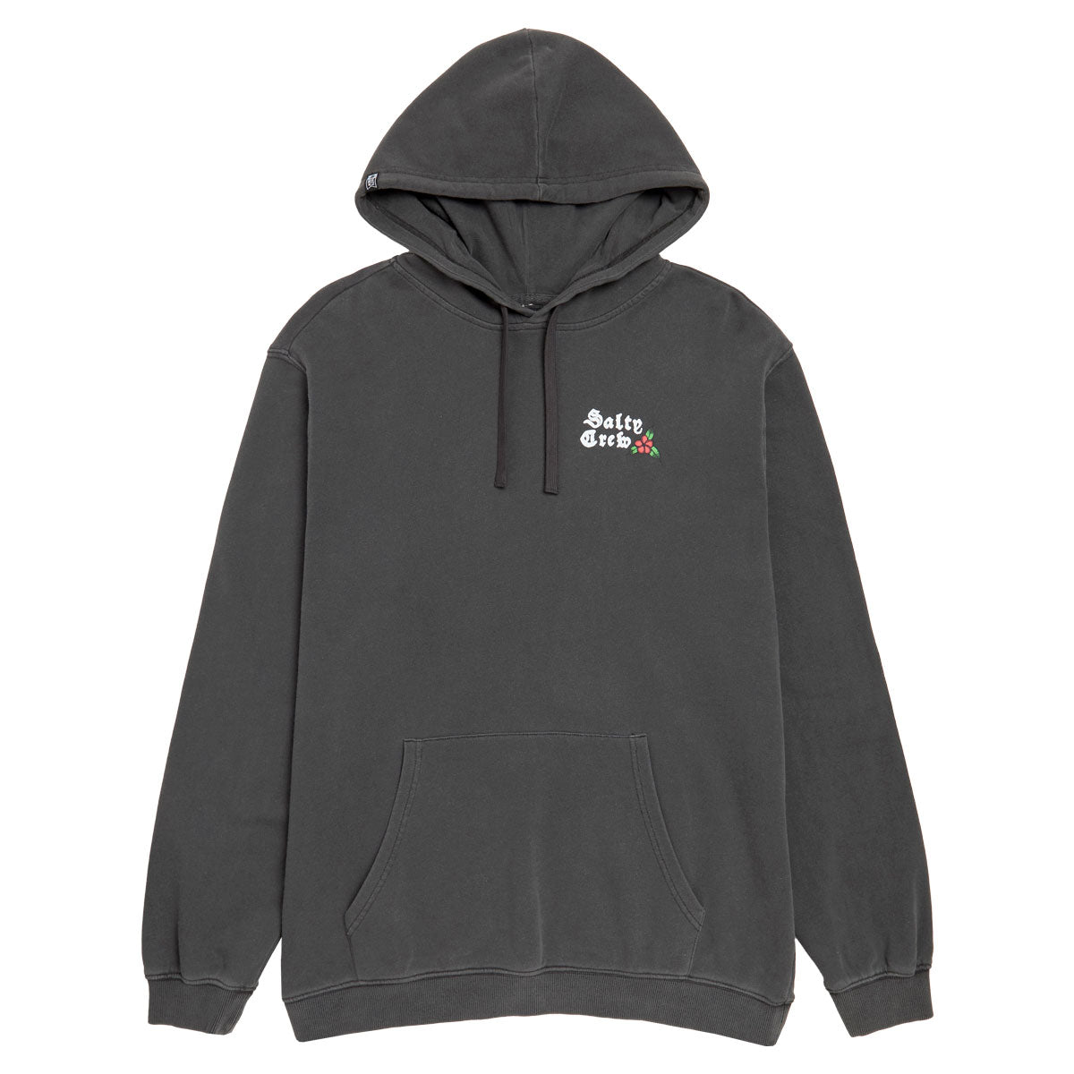 Salty Crew Old School Vintage Fleece Hoodie - Coal image 2