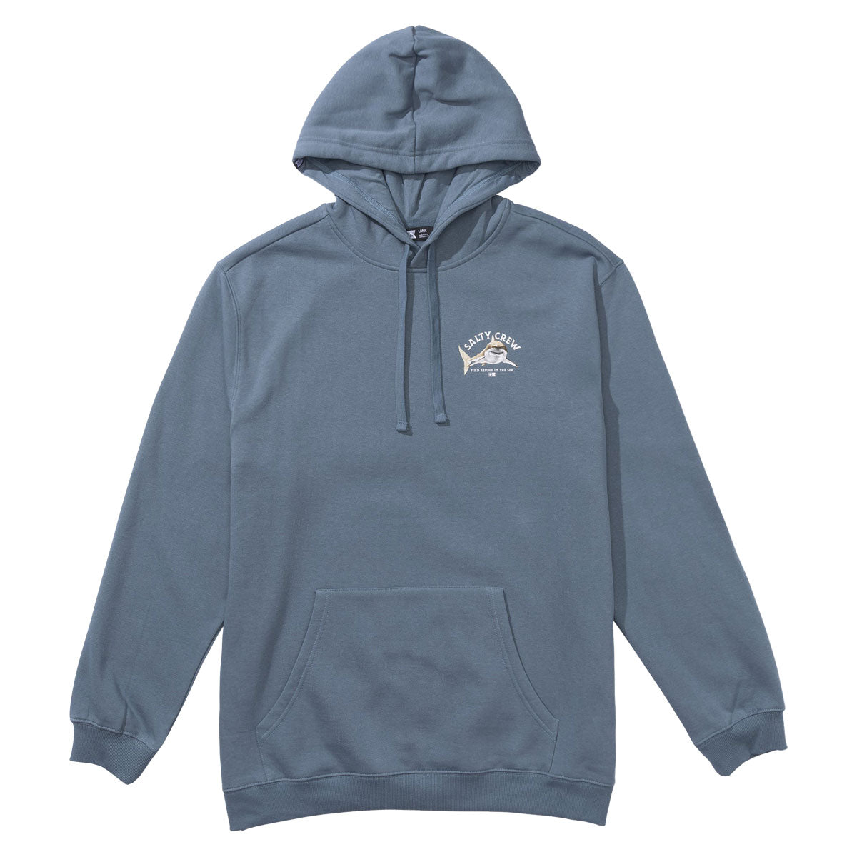 Salty Crew Lurking Fleece Hoodie - Slate image 2