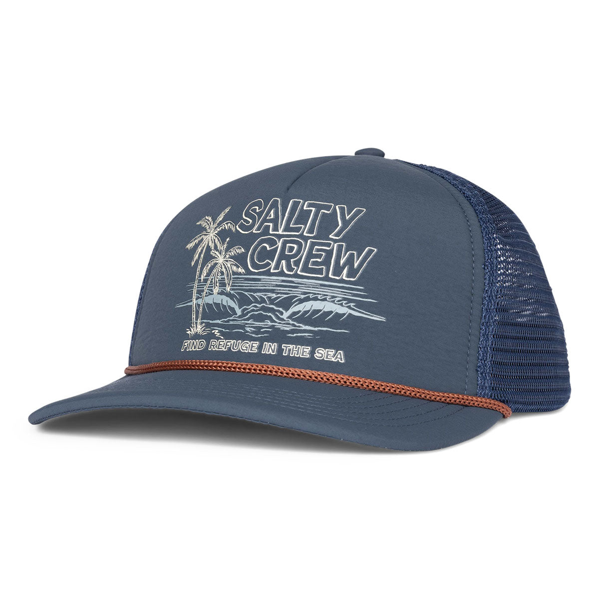 Salty Crew Good Times Foamie Trucker Hat - Bluefin image 1