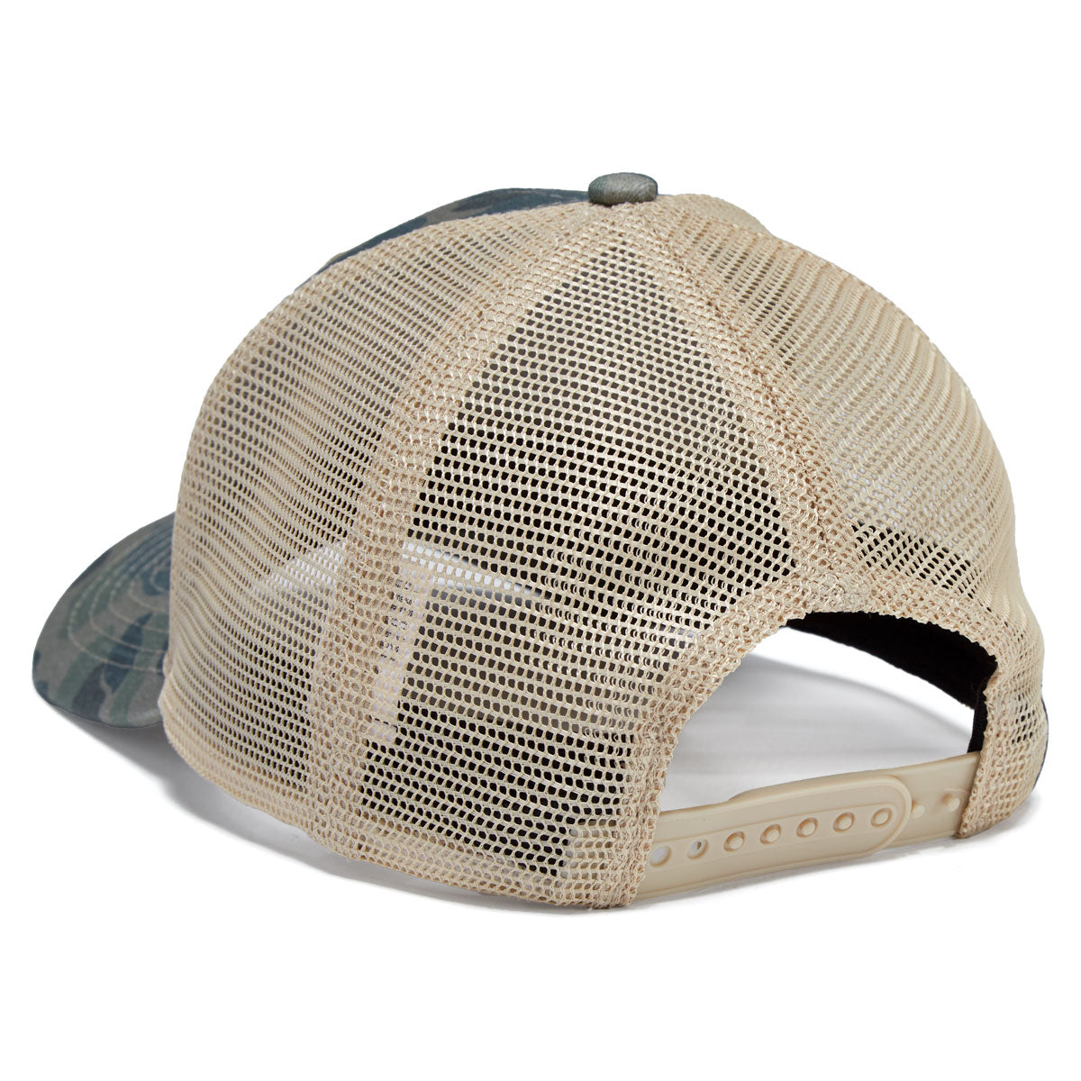 Salty Crew Watermark Retro Trucker Hat - Sand Camo image 2