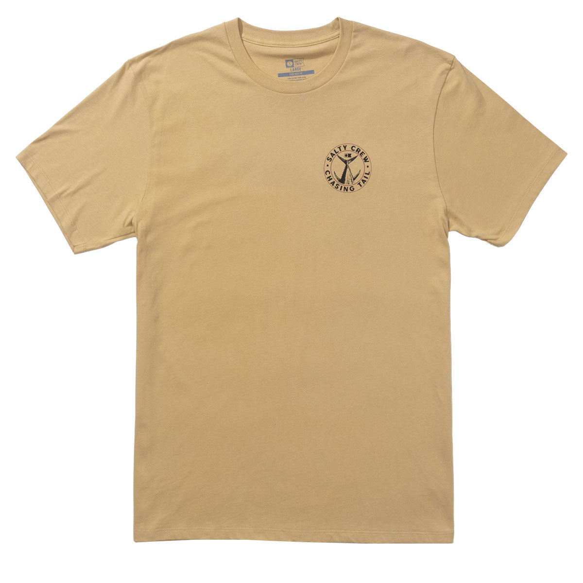 Salty Crew Tailgate T-Shirt - Khaki image 2