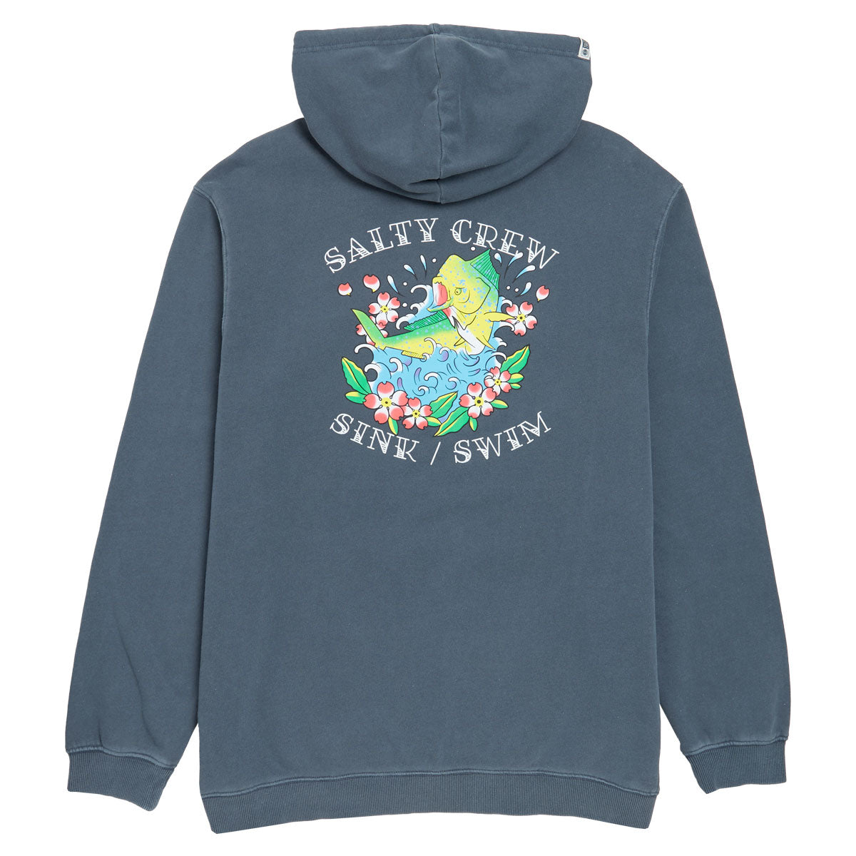 Salty Crew Old School Vintage Fleece Hoodie - Bluefin image 1