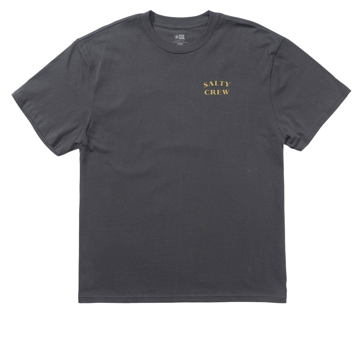 Salty Crew Lured Classic T-Shirt - Charcoal image 2