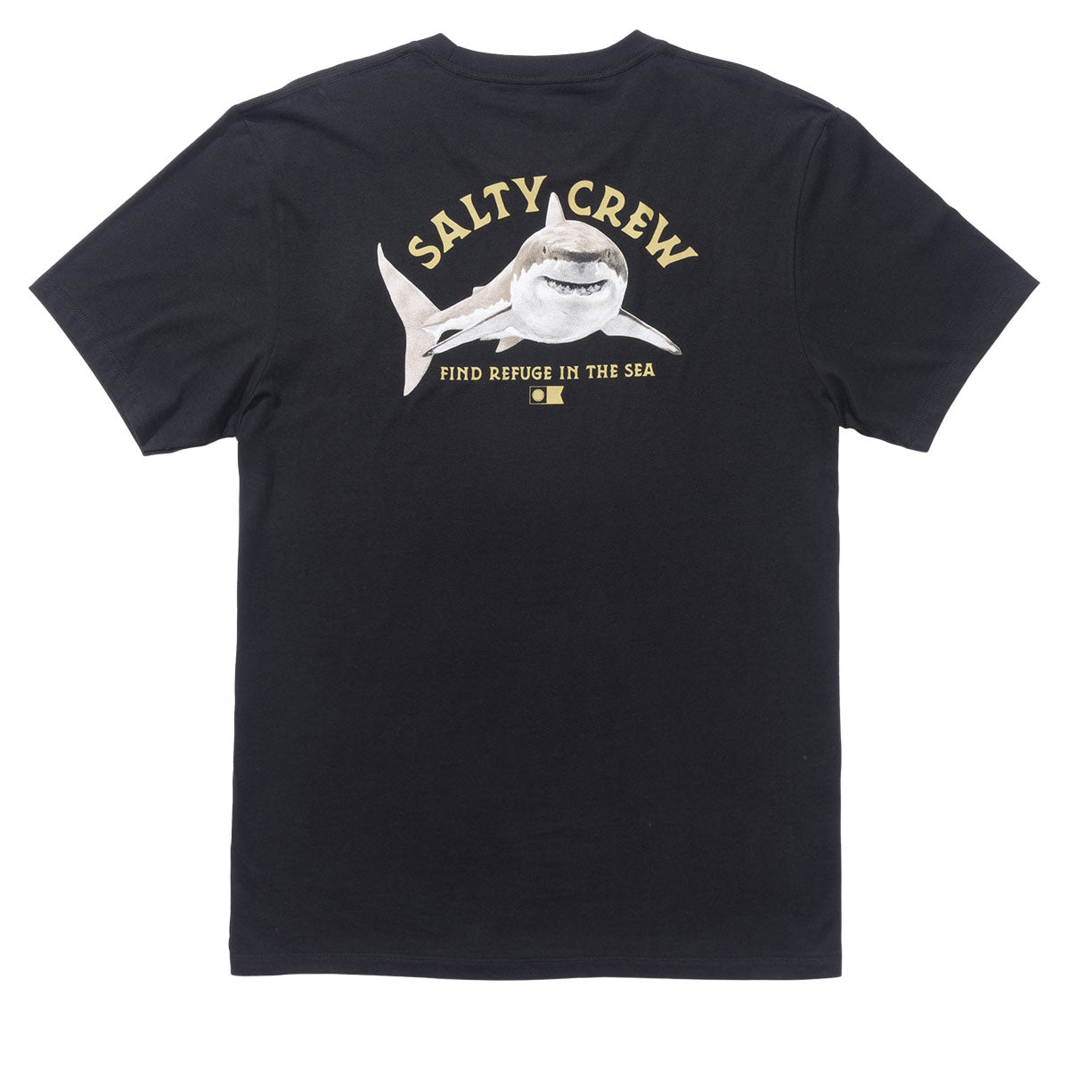 Salty Crew Lurking T-Shirt - Black image 1