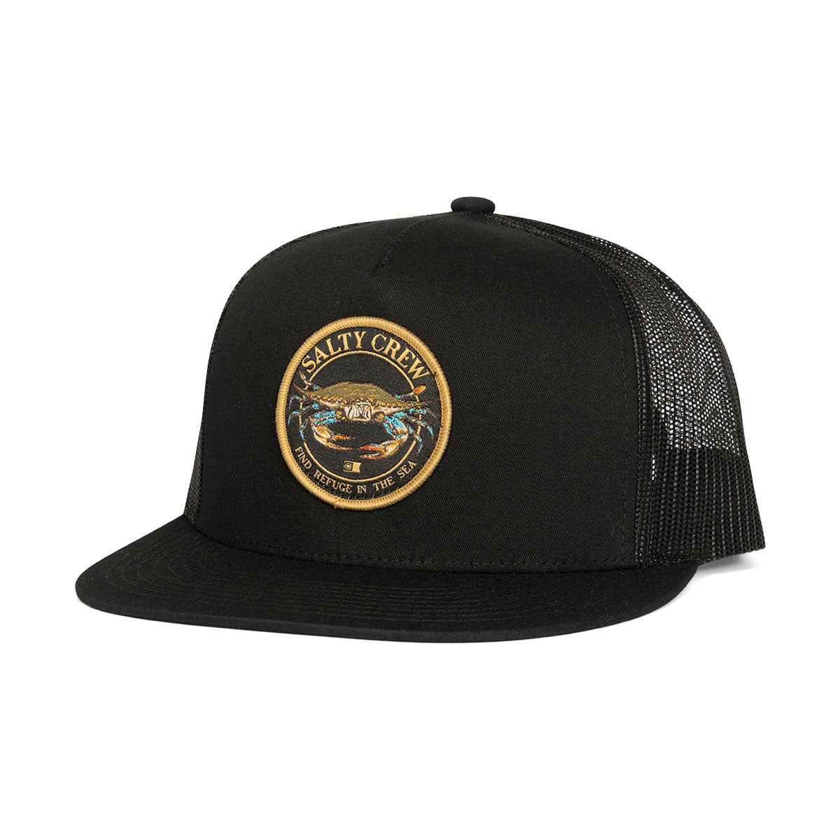 Salty Crew Jimmy Trucker Hat - Black image 1