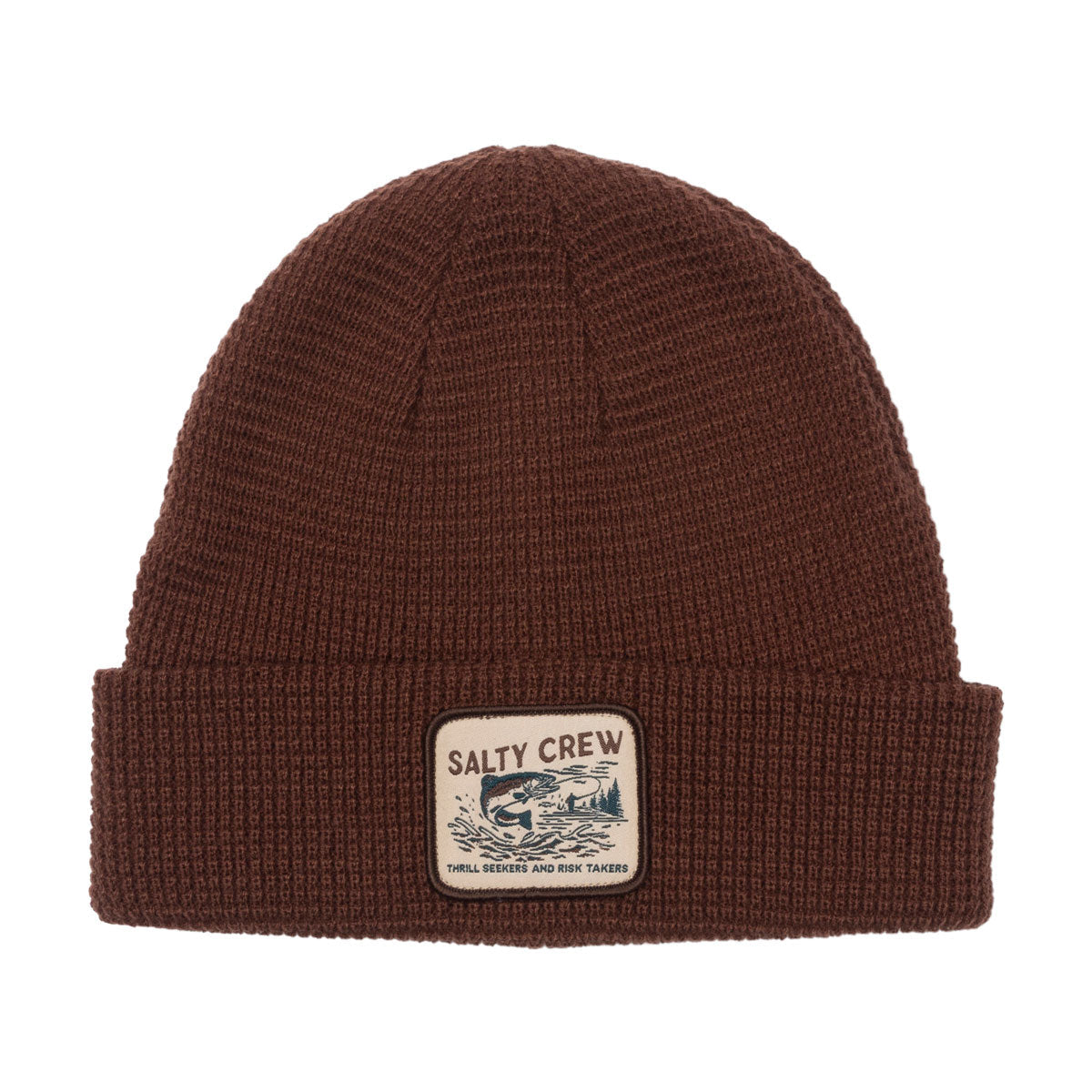 Salty Crew Coastal Beanie - Friar Brown image 1