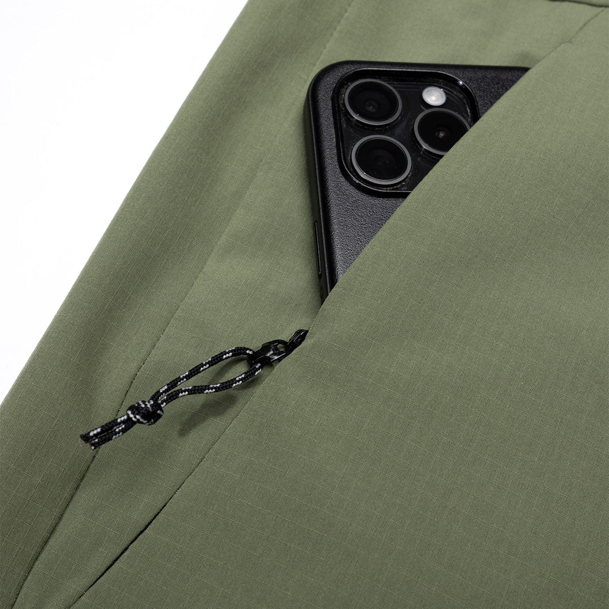 Salty Crew Stowaway Windbreaker Jacket - Four Leaf Clover image 5