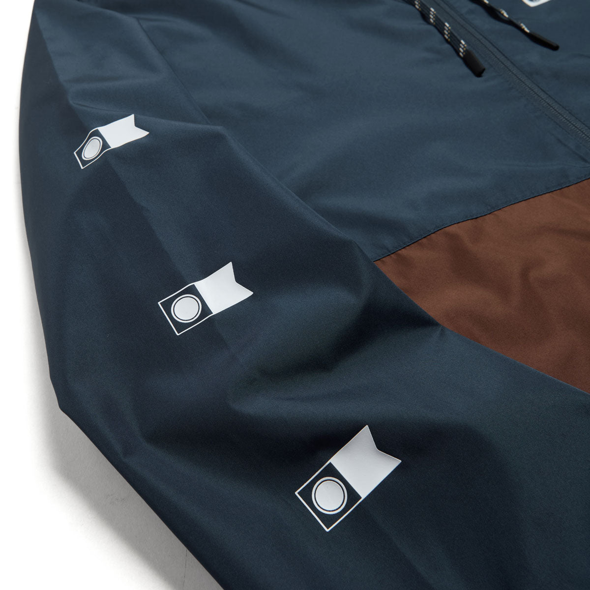 Salty Crew Surface Windbreaker Jacket - Friar Brown image 4