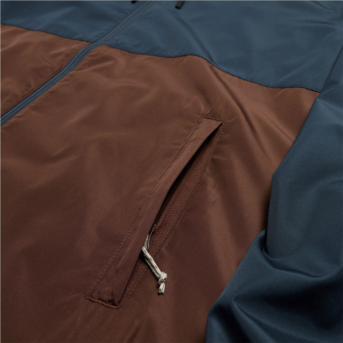 Salty Crew Surface Windbreaker Jacket - Friar Brown image 5