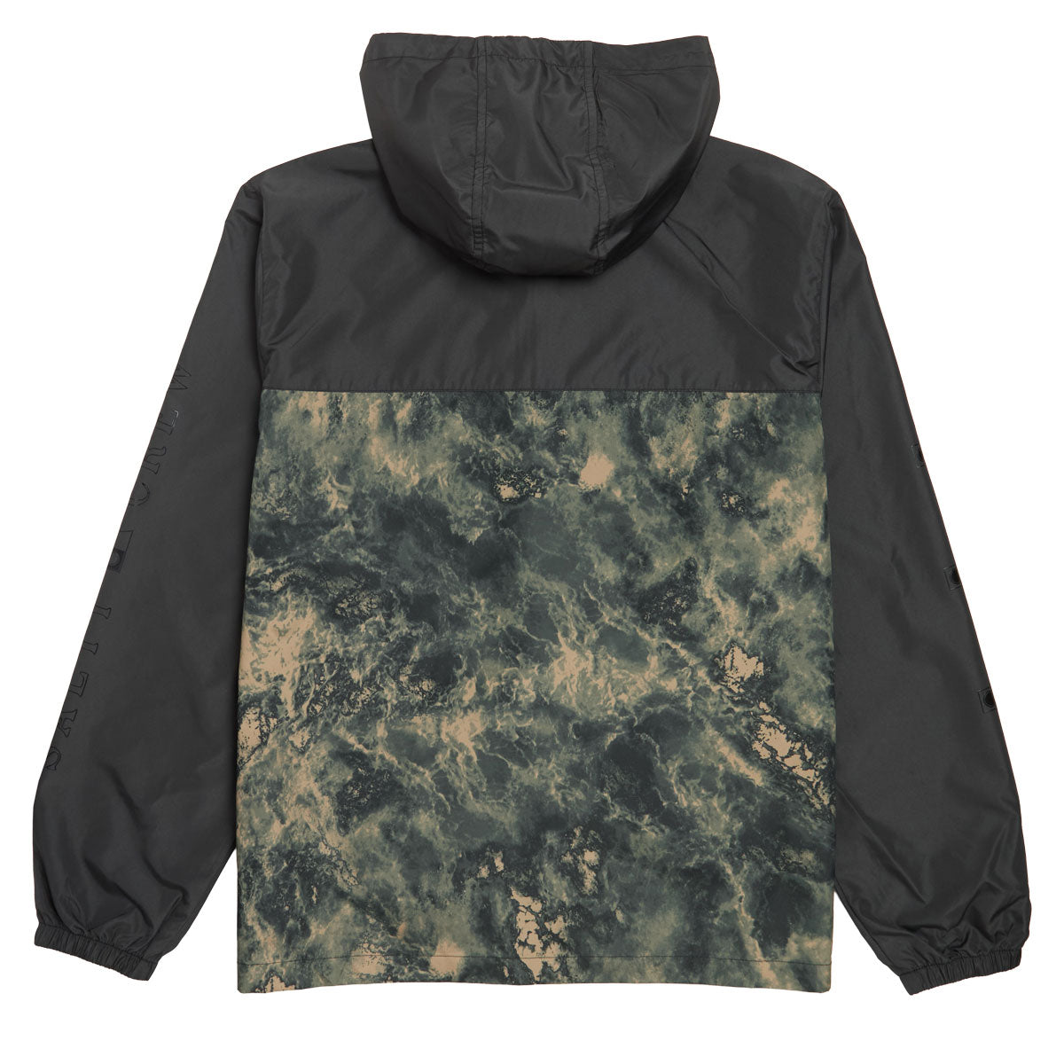 Salty Crew Surface Windbreaker Jacket - Pirate Black image 2