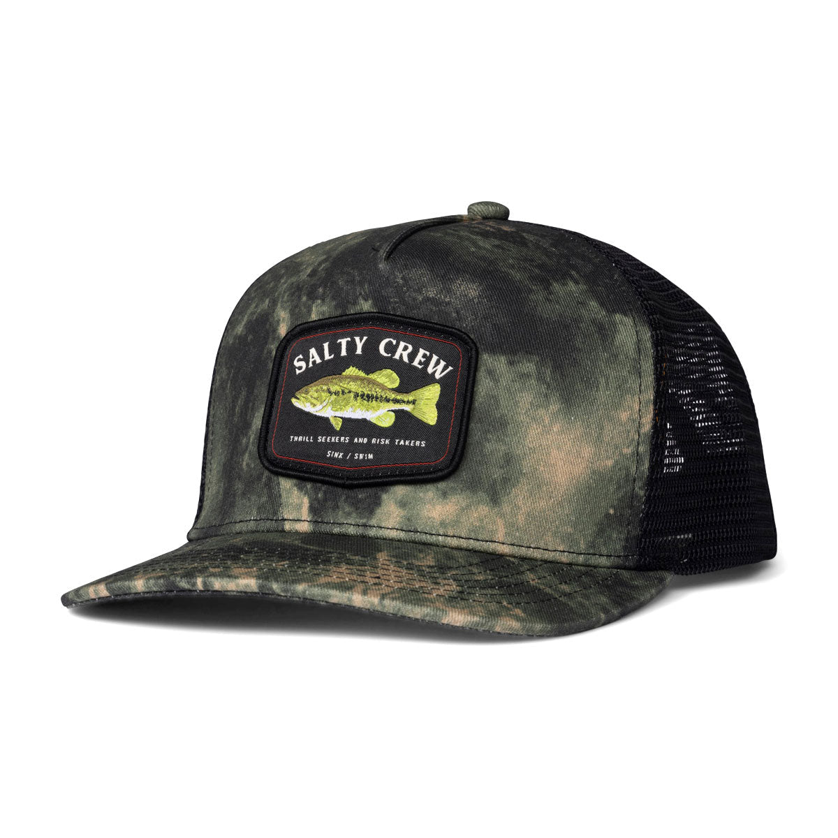 Salty Crew Bigmouth Trucker Hat - Deep Forest image 1
